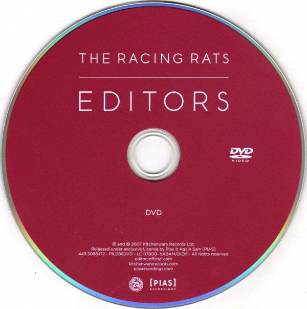 Editors : The Racing Rats (DVD-V, Single, 3/3)
