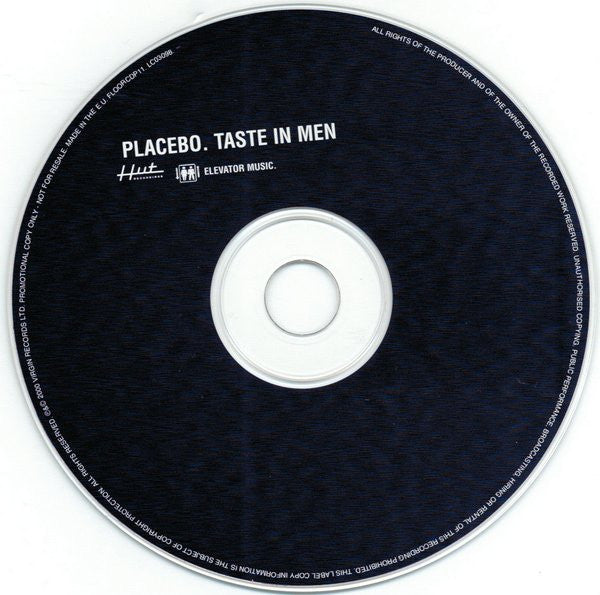 Placebo : Taste In Men (CD, Single, Promo)