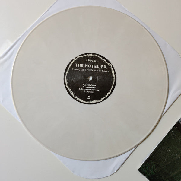 The Hotelier : Home, Like Noplace Is There (LP, Album, RP, Whi)