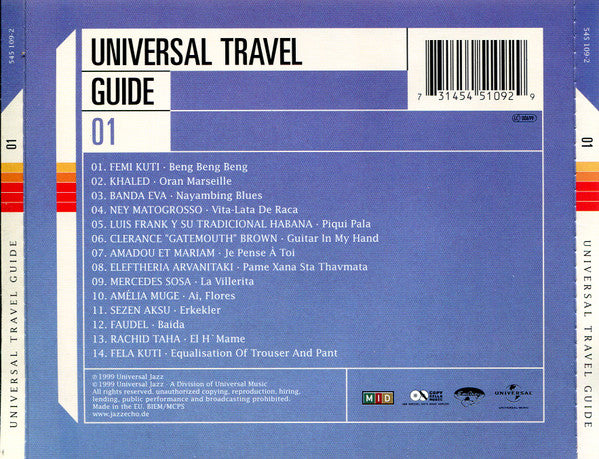Various : Universal Travel Guide 01 (CD, Comp)
