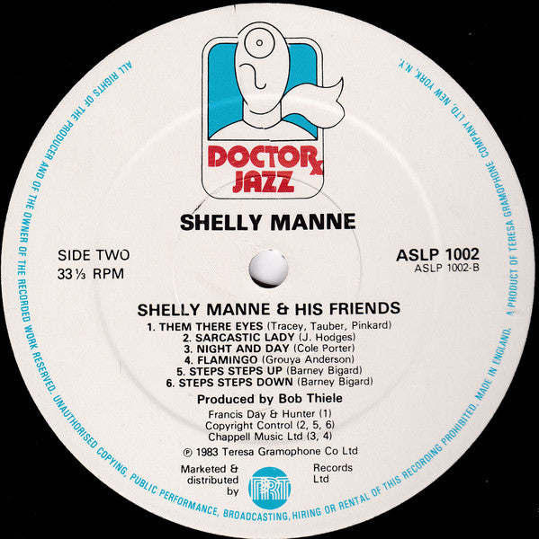 Shelly Manne : Shelly Manne & His Friends (LP, Mono)