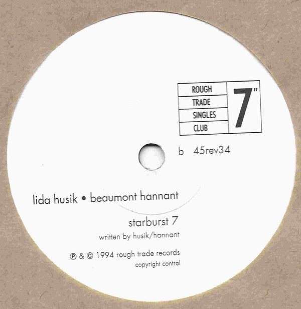 Lida Husik • Beaumont Hannant : Star (7", Single)