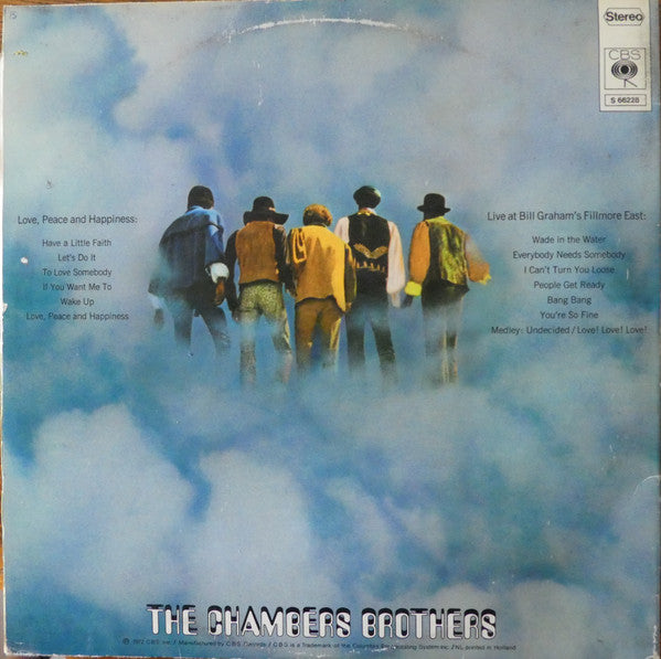 The Chambers Brothers : Love, Peace And Happiness / Live At Bill Graham's Fillmore East (2xLP, Album)