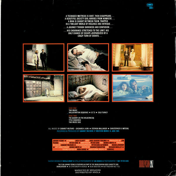 Cabaret Voltaire : Johnny Yesno: The Original Soundtrack From The Motion Picture (LP, Album)