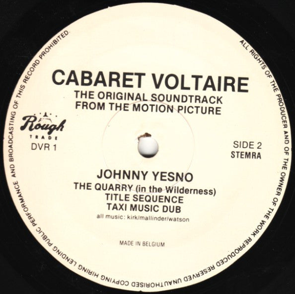 Cabaret Voltaire : Johnny Yesno: The Original Soundtrack From The Motion Picture (LP, Album)