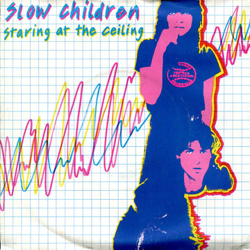Slow Children (2) : Staring At The Ceiling (7", Single, Yel)