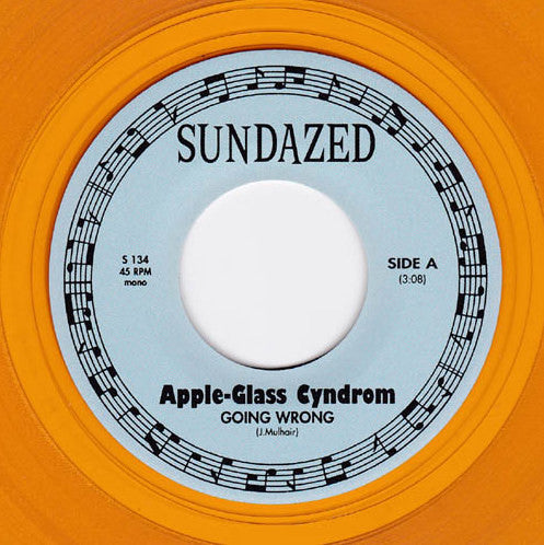 The Apple-Glass Cyndrom : Going Wrong / Someday (7", Mono, RE, Yel)
