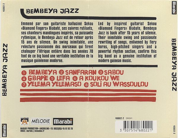 Bembeya Jazz National : Bembeya (CD, Album)