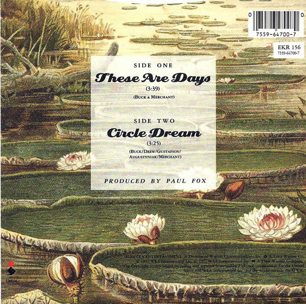 10,000 Maniacs : These Are Days (7", Single)