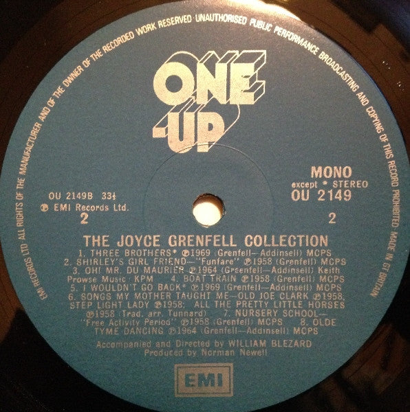Joyce Grenfell : The Joyce Grenfell Collection (LP, Comp, Mono)