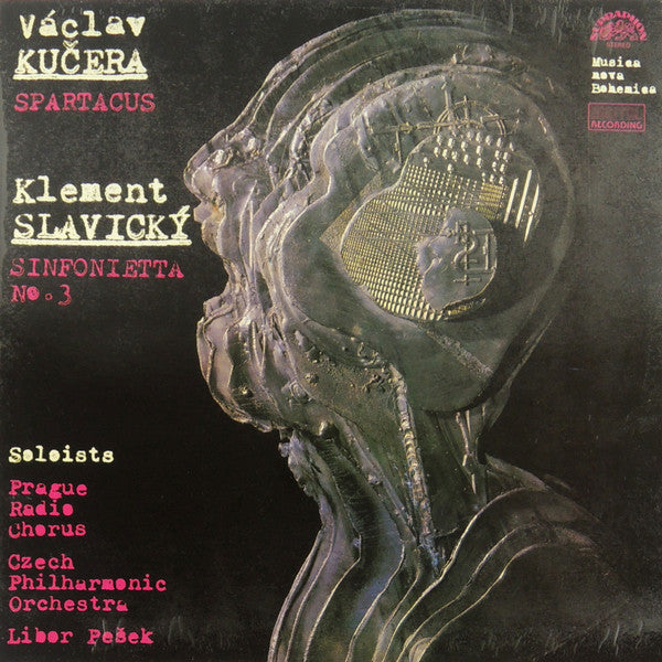 Václav Kučera / Klement Slavický : Spartacus / Sinfonietta No.3 (LP, RP)