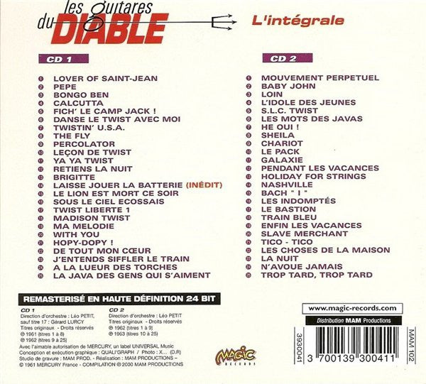 Les Guitares Du Diable : L'intégrale (2xCD, Album, Comp, RM, Dig)