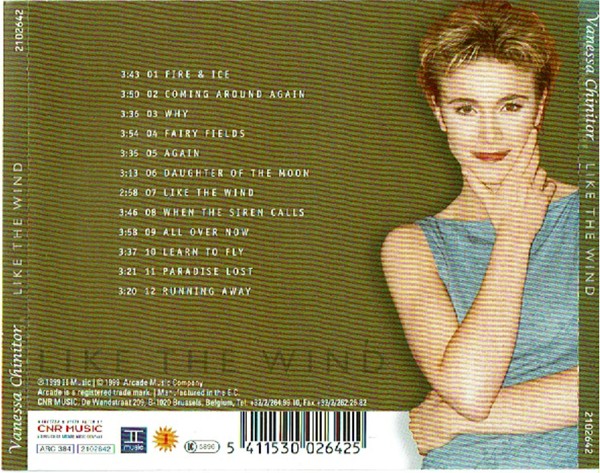 Vanessa Chinitor : Like The Wind (CD, Album)