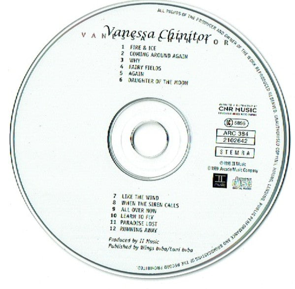 Vanessa Chinitor : Like The Wind (CD, Album)