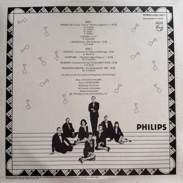 Les Swingle Singers : The Joy Of Singing (LP, Album, Promo)