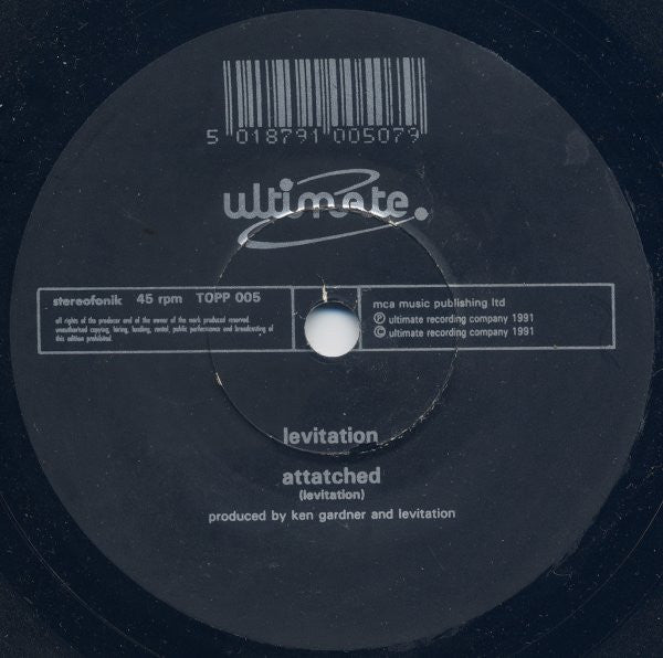 Levitation (2) : Firefly / Attached (7", Single, Ltd, Num)