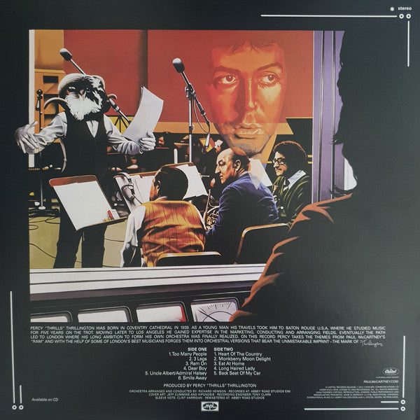 Percy Thrillington : Thrillington (LP, Album, Ltd, RE, RM, Red)