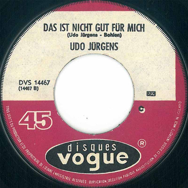 Udo Jürgens : Merci Cherie (7")