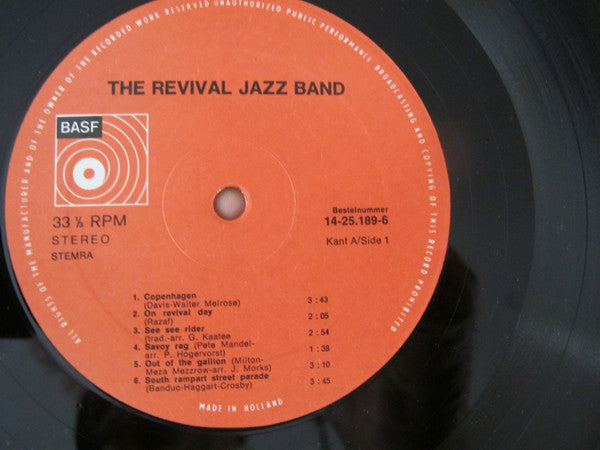 Revival Jazz Band, Frits Kaatee, George Kaatee : The Revival Jazz Band (LP, Album)