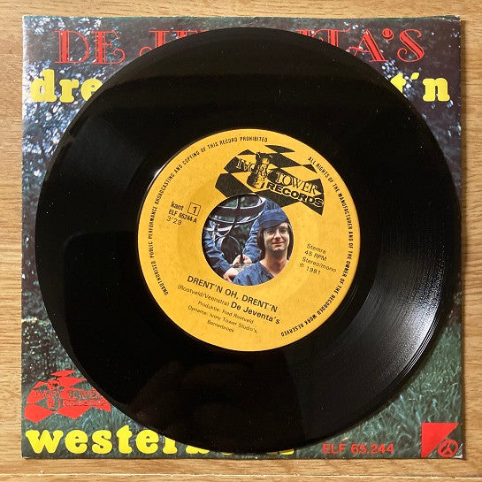 De Jeventa's : Drent'n, Oh, Drent'n (7", Single)