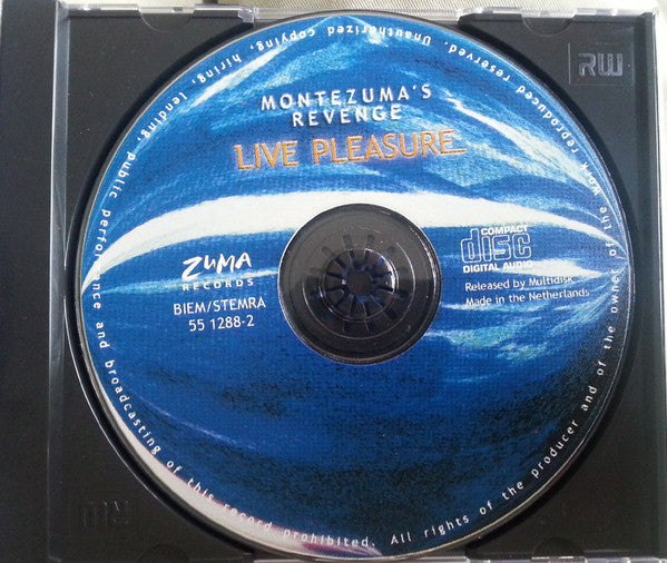 Montezuma's Revenge : Live Pleasure (CD, Album)