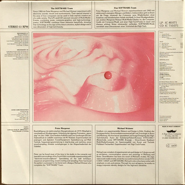 Software : Digital-Dance (LP, Album, Gat)