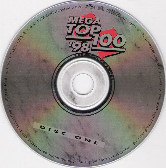 Various : Het Beste Uit De Mega Top 100 Van 1998 (2xCD, Comp)