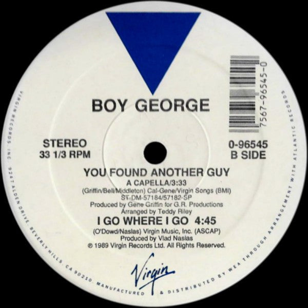 Boy George : You Found Another Guy (12", Single)