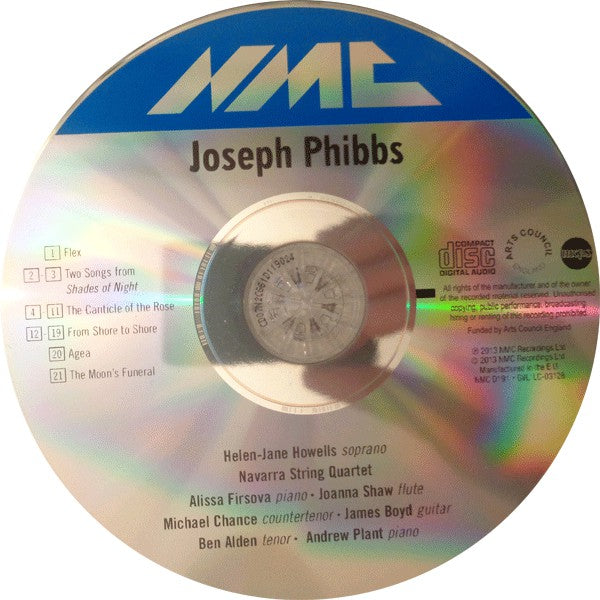 Joseph Phibbs : The Canticle Of The Rose (CD)
