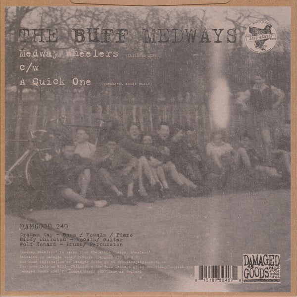 The Buff Medways : Medway Wheelers c/w A Quick One (7", Single)