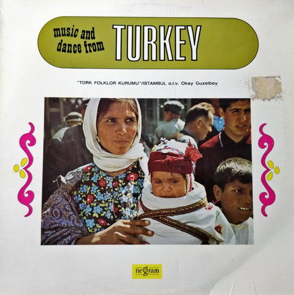 Türk Folklor Kurumu : Music And Dance From Turkey (LP, Album)