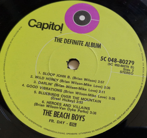 The Beach Boys : The Definite Album (LP, Comp)