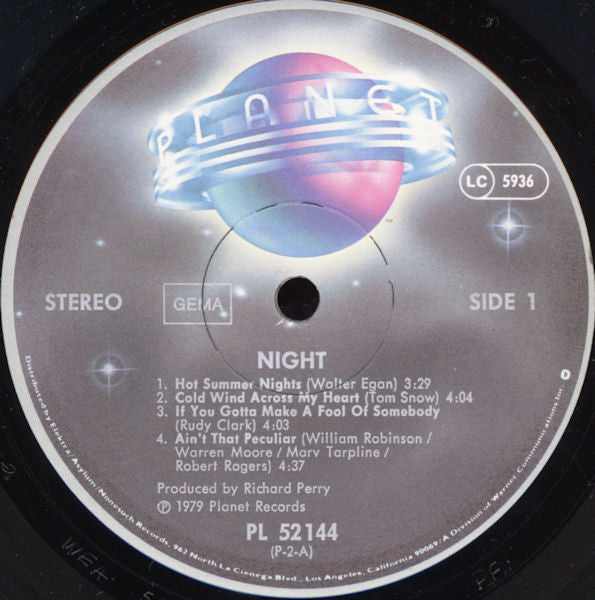 Night : Night (LP, Album)