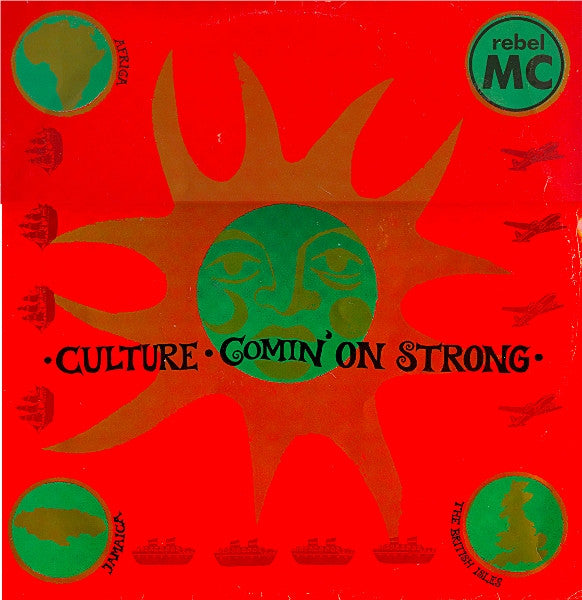 Rebel MC : Culture / Comin' On Strong (12")