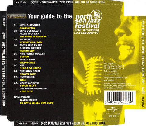 Various : Your Guide To The North Sea Jazz Festival 2007 (CD, Comp, Smplr)
