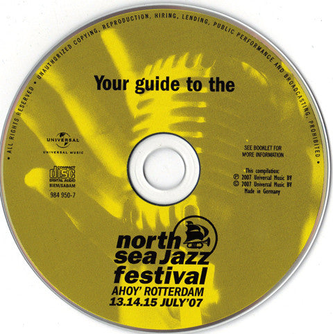 Various : Your Guide To The North Sea Jazz Festival 2007 (CD, Comp, Smplr)