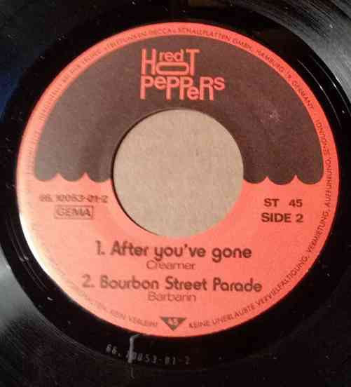 Red Hot Peppers : Ice Cream (7", EP)