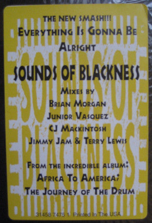 Sounds Of Blackness : Everything Is Gonna Be Alright (12")