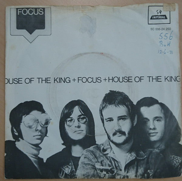 Focus (2) : House Of The King / Focus (7", Single)