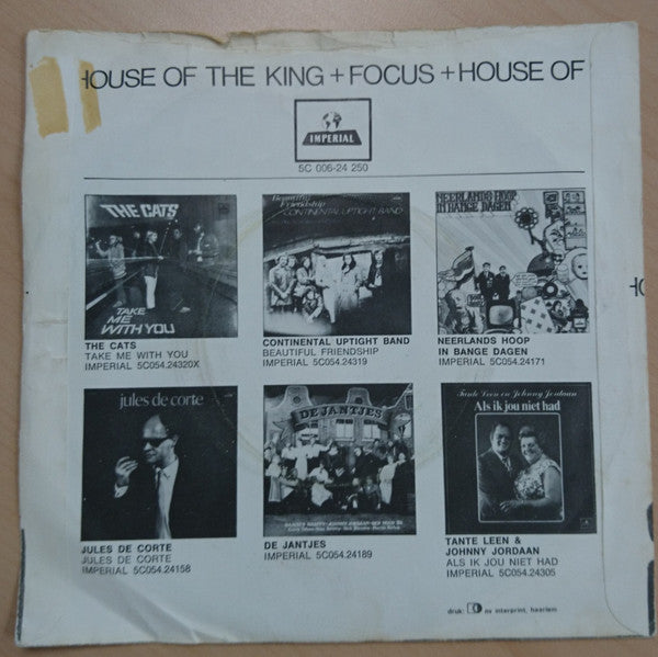 Focus (2) : House Of The King / Focus (7", Single)