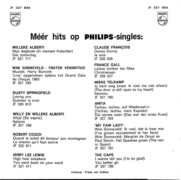 The 3 Jacksons : Accordeon Potpourri No. 55 (7", Single, Mono, Red)