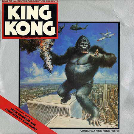 John Barry : King Kong (Original Sound Track) (LP, Album, Win)