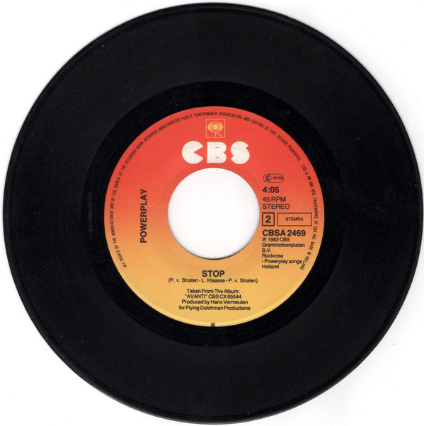 Powerplay (4) : Waste Of Time (7", Single)