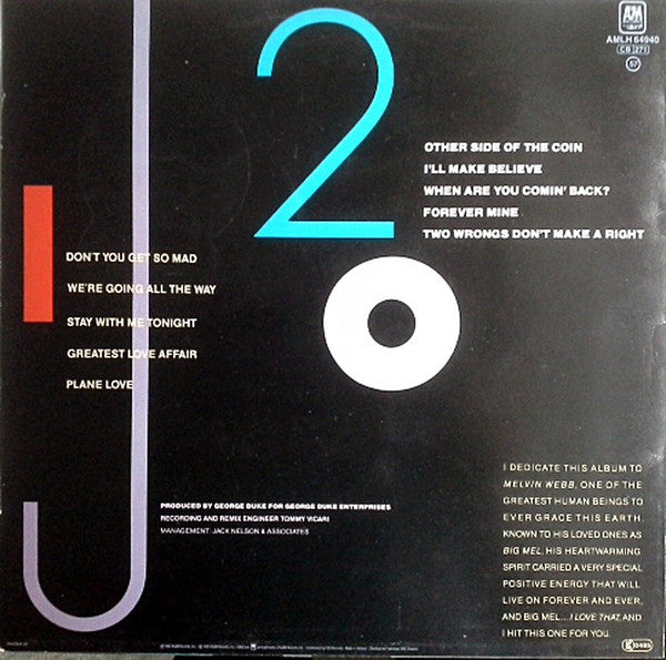 Jeffrey Osborne : Stay With Me Tonight (LP, Album)