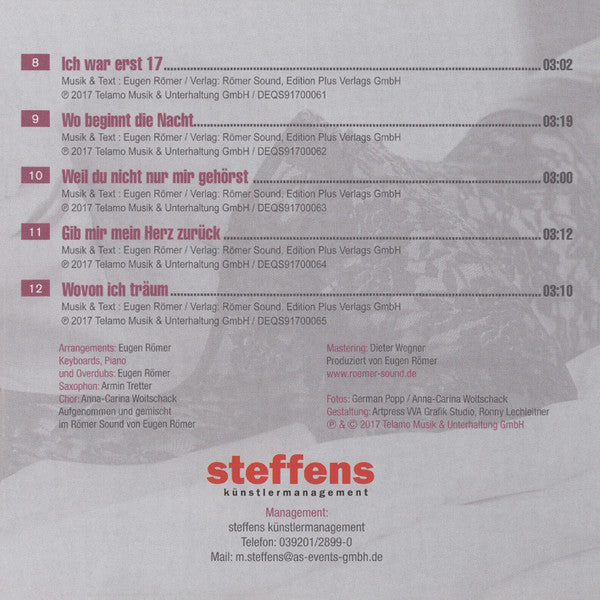 Anna-Carina Woitschack : Ich Wollte Nie Dein Engel Sein (CD, Album)