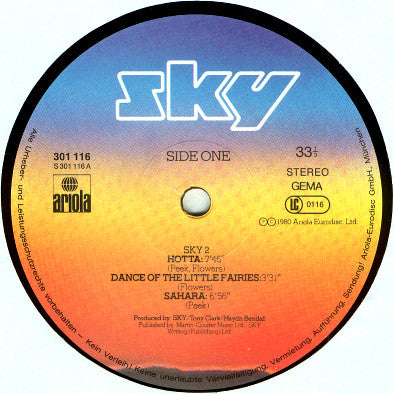 Sky (4) : Sky 2 (2xLP, Album, Gat)