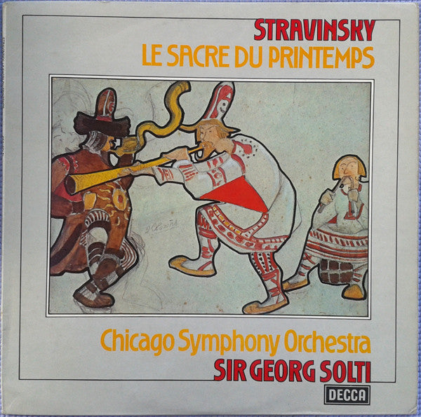 Igor Stravinsky - Chicago Symphony Orchestra, Georg Solti : Le Sacre Du Printemps (LP)