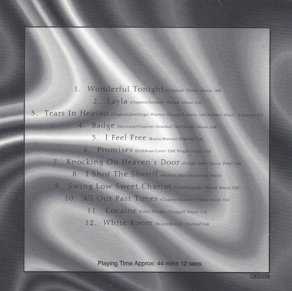 The Premier String Quartet : Premier String Quartet Plays: Eric Clapton (CD, Album)