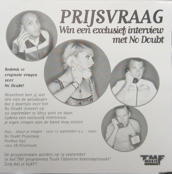 No Doubt : Spiderwebs (CD, Single, Enh, S/Edition, Wit)