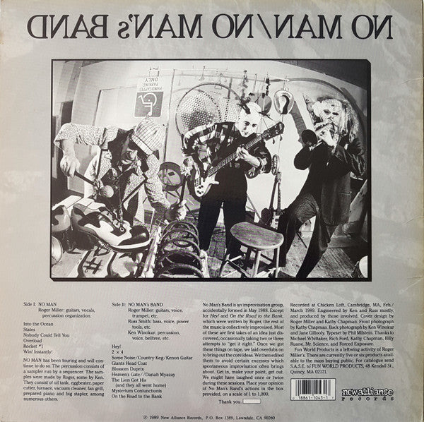 No Man / No Man's Band (4) : Damage The Enemy (LP, Album)